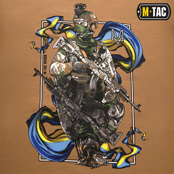 M-Tac футболка Вовкулака Coyote Brown. Фото 7