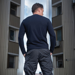 M-Tac футболка довгий рукав 93/7 Dark Navy Blue. Фото 7