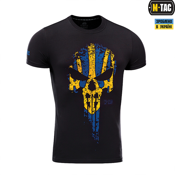 M-Tac футболка Месник Black/Yellow/Blue. Фото 3