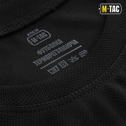 M-Tac футболка потовідвідна Athletic Velcro Black. Фото 5