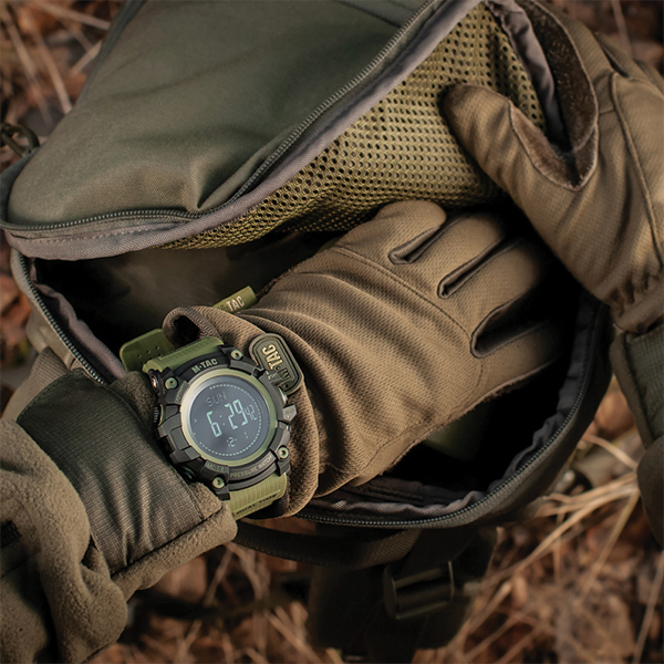 M-Tac годинник тактичний Adventure Black/Olive. Фото 16