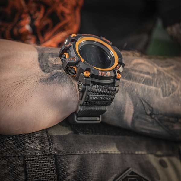 M-Tac годинник тактичний Adventure Black/Orange. Фото 10