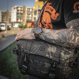 M-Tac годинник тактичний Adventure Black/Orange. Фото 14