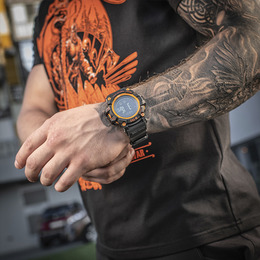 M-Tac годинник тактичний Adventure Black/Orange. Фото 7