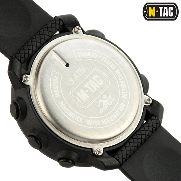 M-Tac годинник тактичний мультифункціональний Black. Фото 3