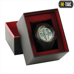 M-Tac годинник тактичний з крокоміром Black. Фото 3