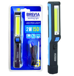 LED pen Light 2W COB+1W 150 Lm 900mAh micro USB