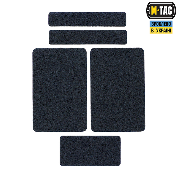 M-Tac комплект липучок (5 шт) Dark Navy Blue