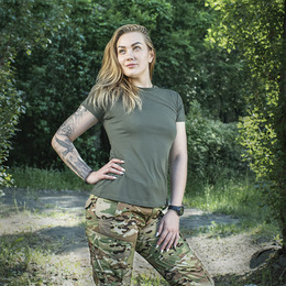 M-Tac футболка 93/7 Lady Army Olive. Фото 6