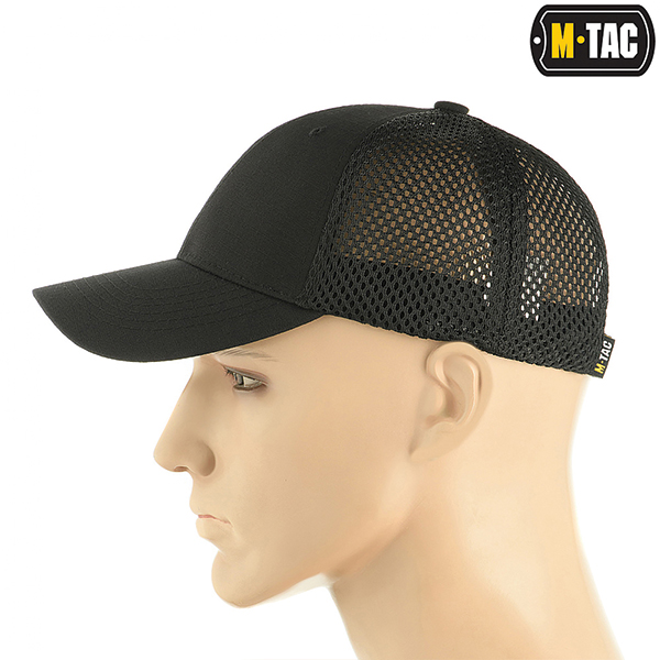 M-Tac бейсболка з сіткою Flex ріп-стоп Black. Фото 2
