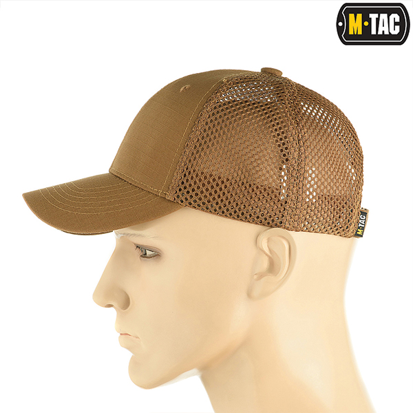 M-Tac бейсболка з сіткою Flex ріп-стоп Coyote brown. Фото 2