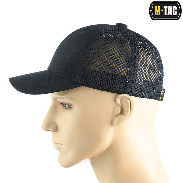 M-Tac бейсболка з сіткою Flex ріп-стоп Dark Navy Blue. Фото 2