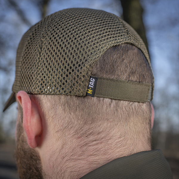 M-Tac бейсболка з сіткою Flex ріп-стоп Dark Olive. Фото 7