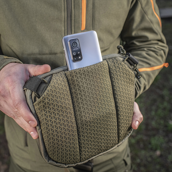 M-TAC сумка Sphaera HEX Hardsling Bag Gen II Elite Ranger Green. Фото 15