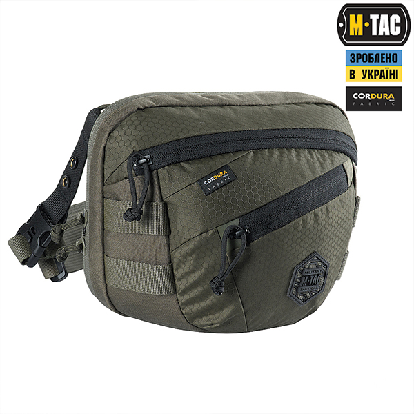 M-TAC сумка Sphaera HEX Hardsling Bag Gen II Elite Ranger Green. Фото 3