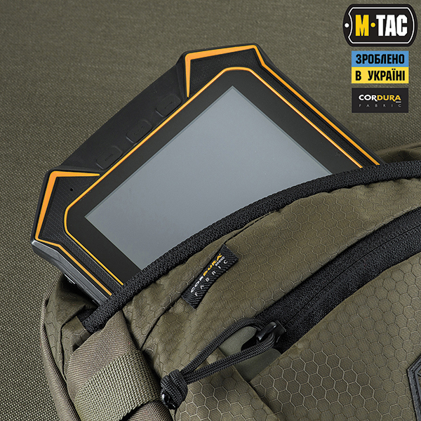 M-TAC сумка Sphaera HEX Hardsling Bag Gen II Elite Ranger Green. Фото 5