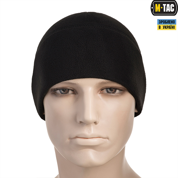 M-Tac шапка Watch Cap Elite фліс (260г/м2) Black. Фото 2