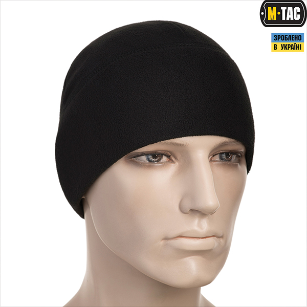 M-Tac шапка Watch Cap Elite фліс (260г/м2) Black. Фото 3