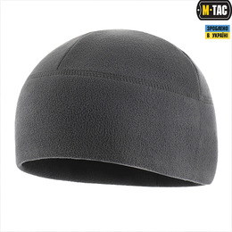 M-Tac шапка Watch Cap Elite фліс (260г/м2) Dark Grey. Фото 4