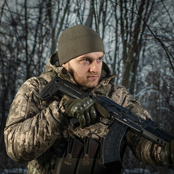 M-Tac шапка Watch Cap Elite фліс (260г/м2) Dark Olive. Фото 10