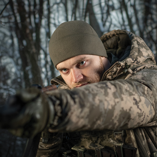 M-Tac шапка Watch Cap Elite фліс (260г/м2) Dark Olive. Фото 9