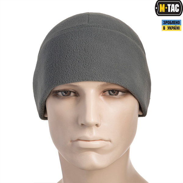 M-Tac шапка Watch Cap Elite фліс (260г/м2) Grey. Фото 2