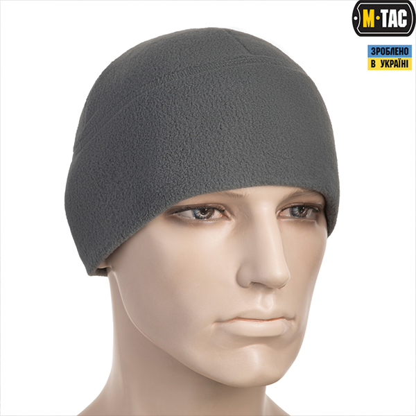 M-Tac шапка Watch Cap Elite фліс (260г/м2) Grey. Фото 3