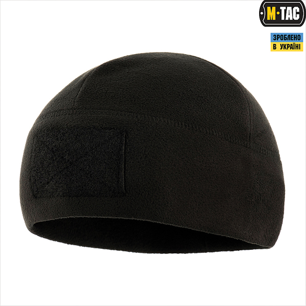 M-Tac шапка Watch Cap Elite фліс (270г/м2) з липучкою Black. Фото 5