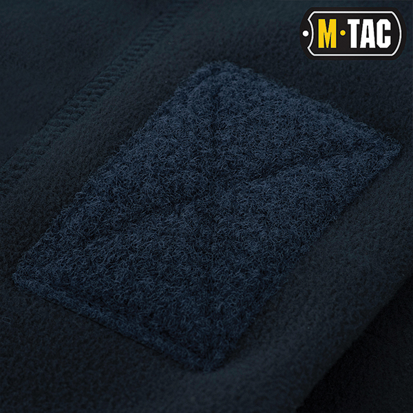 M-Tac шапка Watch Cap Elite фліс (270г/м2) з липучкою Dark Navy Blue. Фото 6
