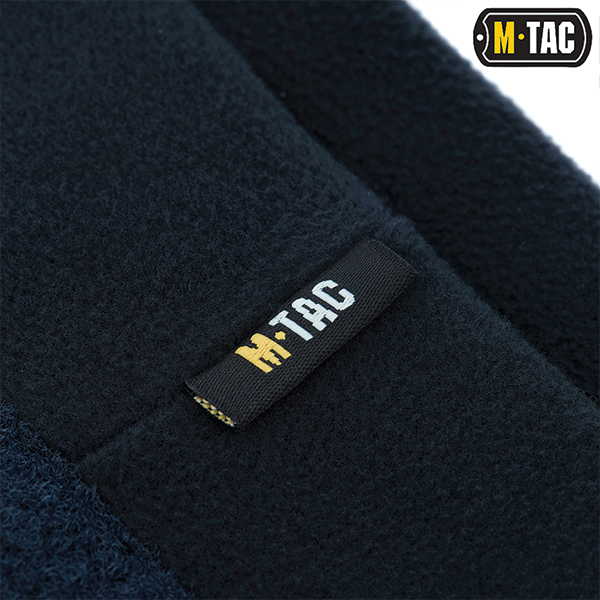 M-Tac шапка Watch Cap Elite фліс (270г/м2) з липучкою Dark Navy Blue. Фото 7
