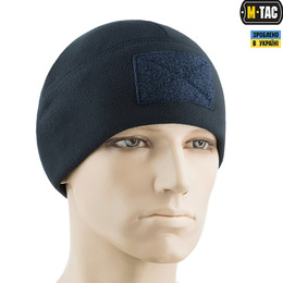 M-Tac шапка Watch Cap Elite фліс (270г/м2) з липучкою Dark Navy Blue. Фото 3