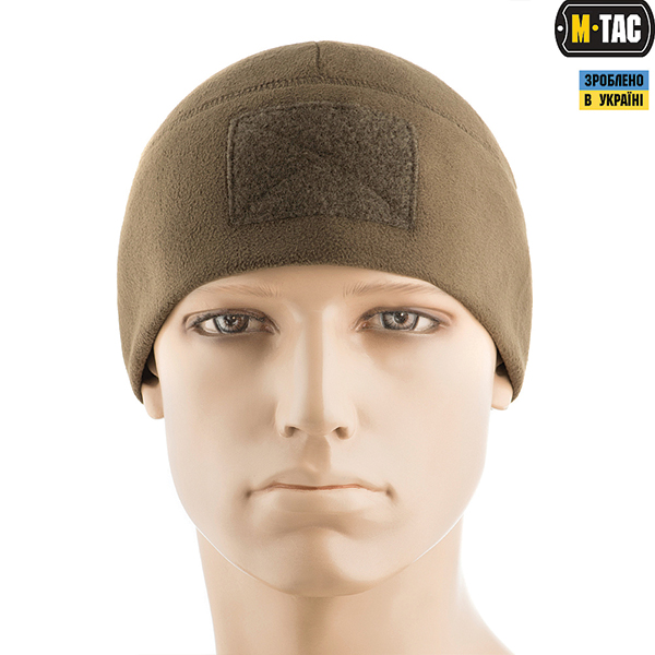 M-Tac шапка Watch Cap Elite фліс (270г/м2) з липучкою Dark Olive. Фото 2