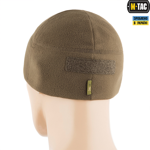 M-Tac шапка Watch Cap Elite фліс (270г/м2) з липучкою Dark Olive. Фото 4