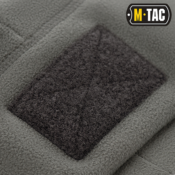 M-Tac шапка Watch Cap Elite фліс (270г/м2) з липучкою Grey. Фото 6