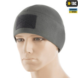 M-Tac шапка Watch Cap Elite фліс (270г/м2) з липучкою Grey