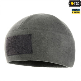 M-Tac шапка Watch Cap Elite фліс (270г/м2) з липучкою Grey. Фото 5