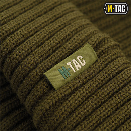 M-Tac шапка в'язана 100% акрил Dark Olive. Фото 5