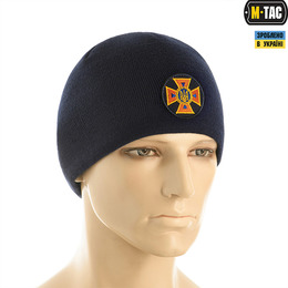 M-Tac шапка ДСНС тонка в'язка 100% акрил Dark Navy Blue. Фото 3