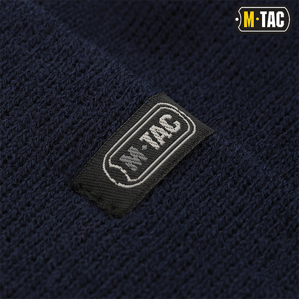M-Tac шапка тонка в'язка 100% акрил Dark Navy Blue. Фото 5