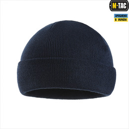 M-Tac шапка тонка в'язка 100% акрил Dark Navy Blue. Фото 4