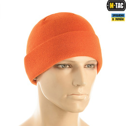 M-Tac шапка тонка в'язка 100% акрил Orange. Фото 3