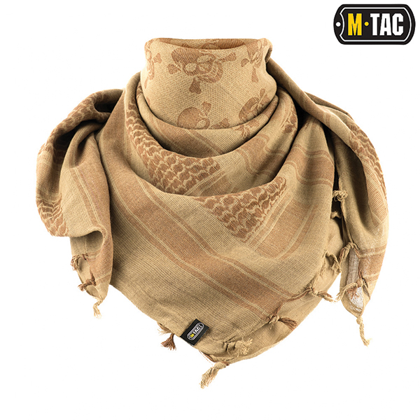 M-Tac шарф шемаг Pirate Skull Coyote Brown
