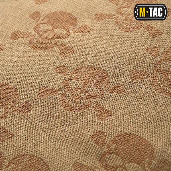 M-Tac шарф шемаг Pirate Skull Coyote Brown. Фото 4
