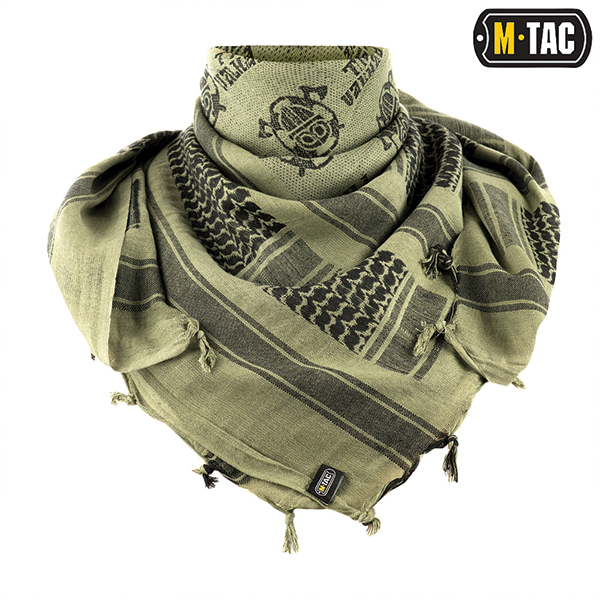 M-Tac шарф шемаг Til Valhall Olive/Black