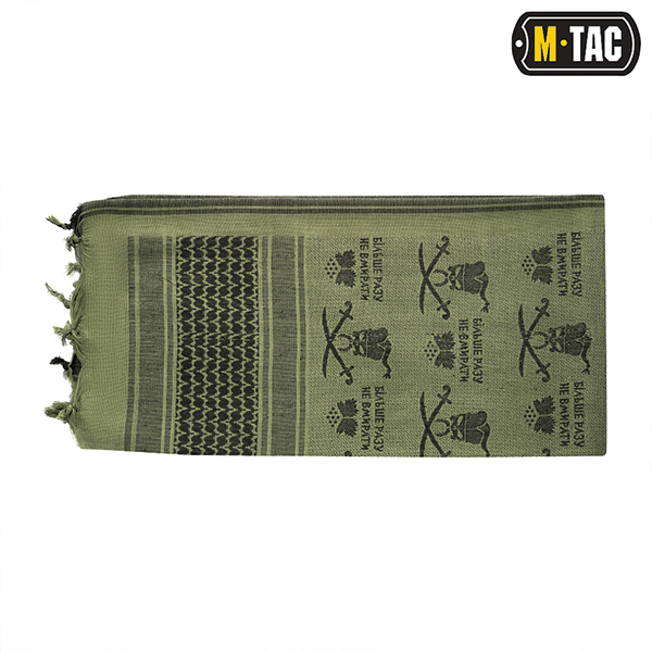M-Tac шарф шемаг Більше разу не вмирати Olive/Black. Фото 2