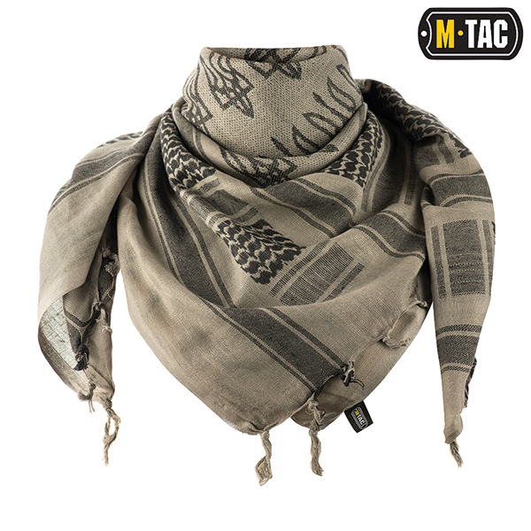 M-Tac шарф шемаг з Тризубом Dark Earth/Black
