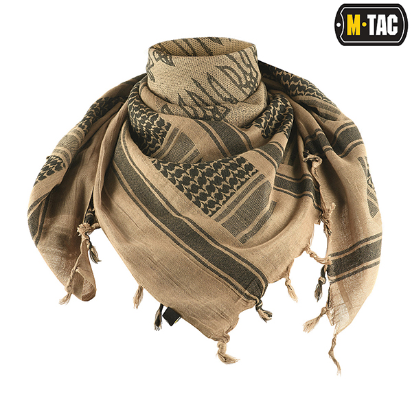 M-Tac шарф шемаг з Тризубом Coyote/Black
