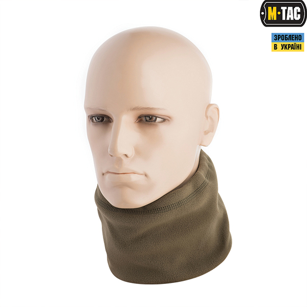 M-Tac шарф-труба Elite короткий з затяжкою фліс (260г/м2) Army Olive. Фото 2