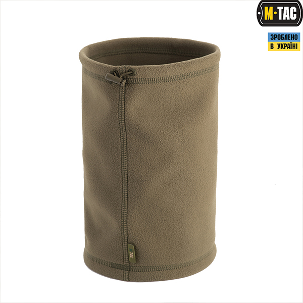 M-Tac шарф-труба Elite короткий з затяжкою фліс (260г/м2) Army Olive. Фото 3