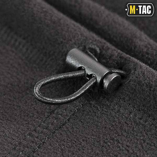 M-Tac шарф-труба Elite короткий з затяжкою фліс (260г/м2) Black. Фото 4